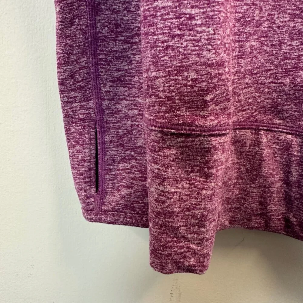 Zella Long Sleeved Workout Shirt Boatneck Thumb Holes Large